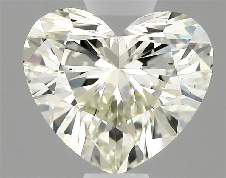 0.61ct Heart Natural Diamond (Colour J, Clarity VS2, Cut VG, IGI Certified)