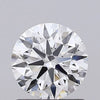 0.93ct Round Lab Grown Diamond (Colour D, Clarity VVS2, Cut ID, IGI Certified)