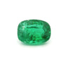 0.95ct Cushion Natural Emerald (Colour Green, Clarity Slightly Included, Cut Faceted)