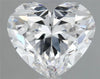1.00ct Heart Natural Diamond (Colour D, Clarity IF, Cut VG, IGI Certified)