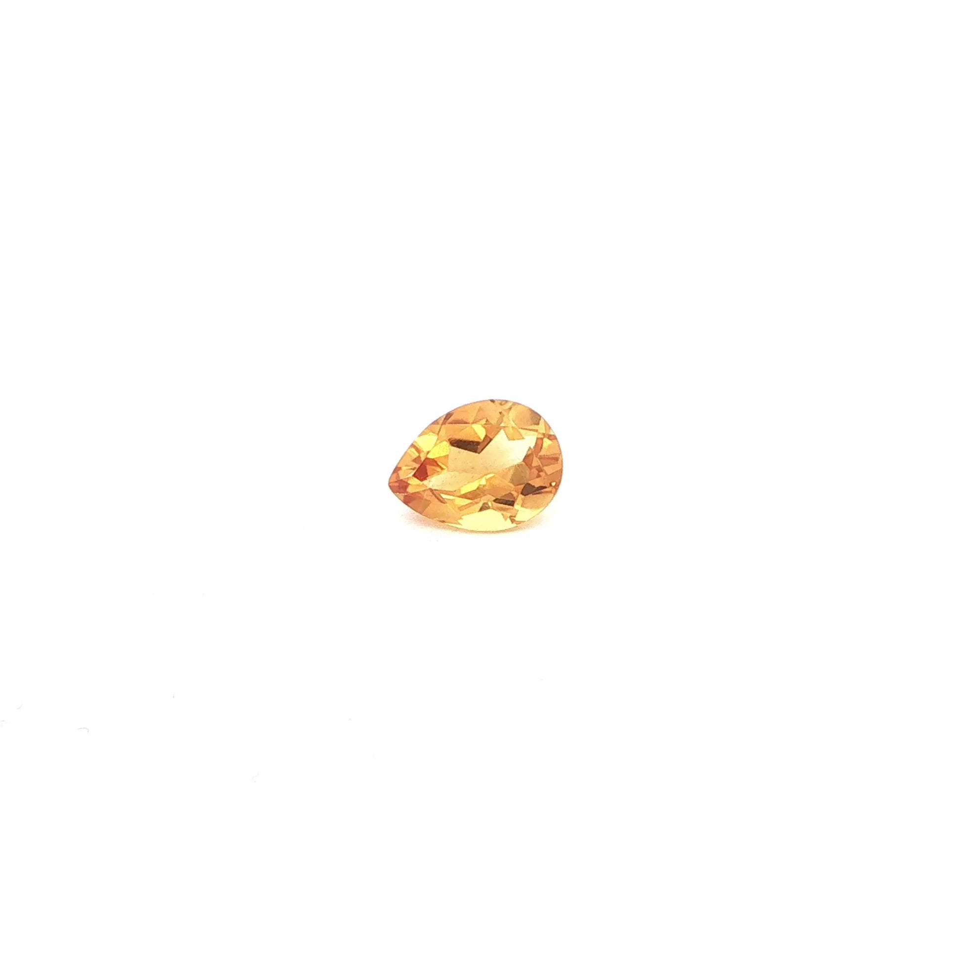 1.44ct Pear Natural Citrine (Colour Yellow, Clarity Eye Clean, Cut Faceted)