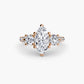 Three-Stone with Pavé Band 3