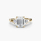 Baguette Accent Solitaire