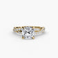 The Twisted Pavé Solitaire