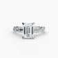 The Twisted Pavé Solitaire