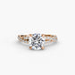 The Twisted Pavé Solitaire